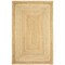Homeroots 4 x 6 ft. Classic Tan Bordered Area Rug 395563 - alternate 1